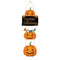 Halloween Door Sign, Halloween Pumpkin Hanging Sign, Happy Halloween Front Door Welcome Sign, Halloween Front Door Decorations, Pumpkin Wall Decor Wall Sign for Halloween Party