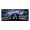 Halloween Decorations, Halloween Garage Door Cover Large Halloween Garage Door Decorations Witches Hanging Garage Door Halloween Holiday Garage Door Window Wall Background